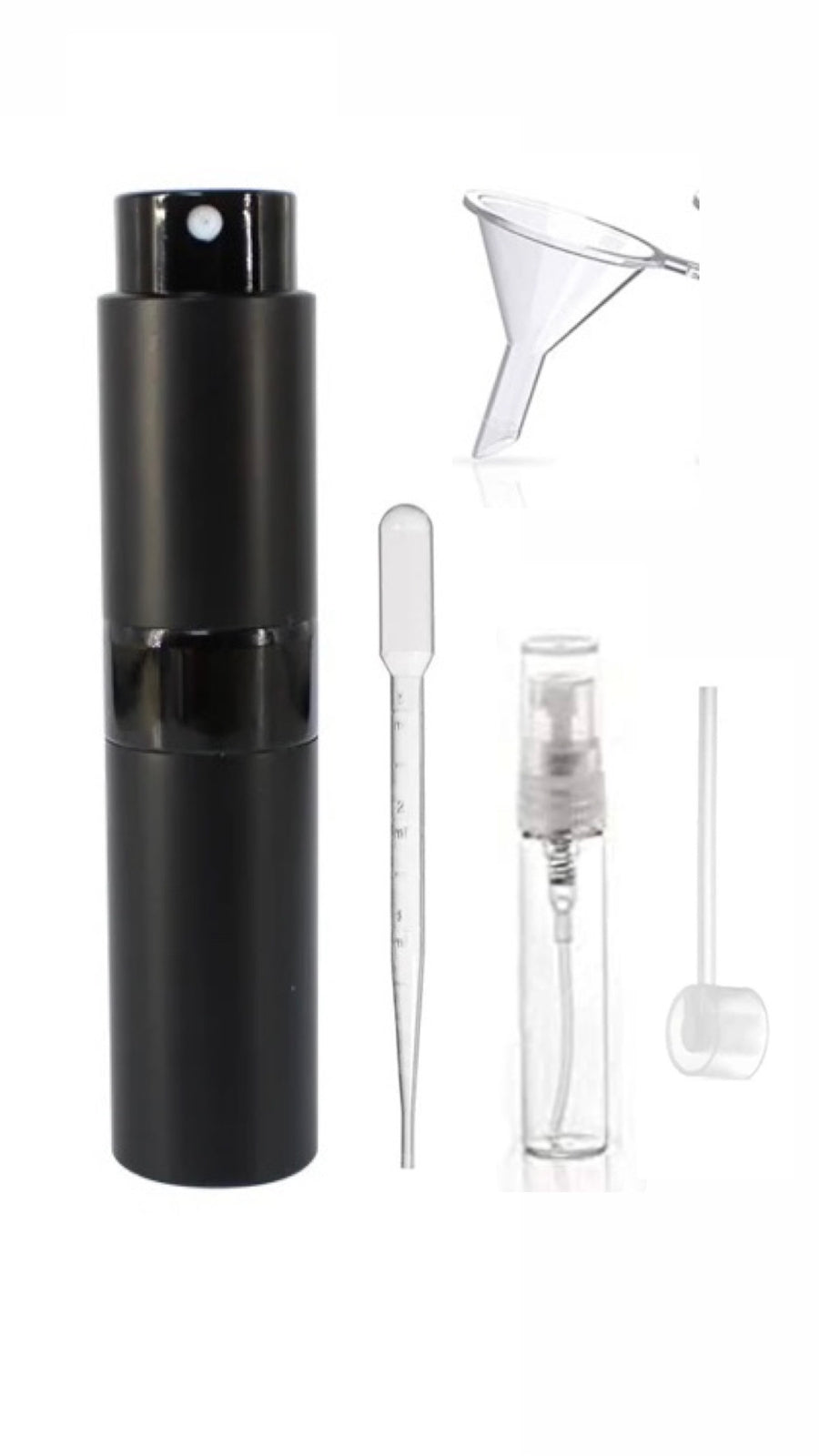 Perfumero + Kit para decantar