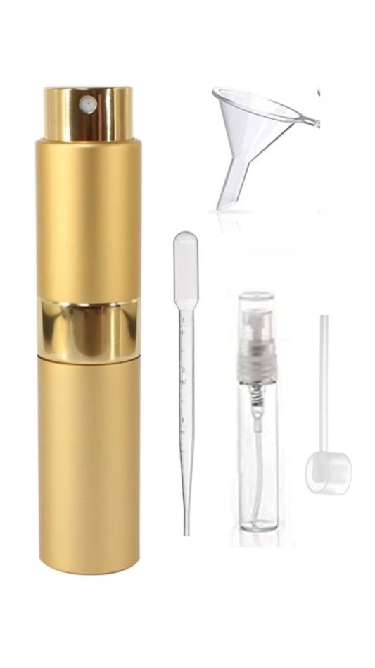 Perfumero + Kit para decantar